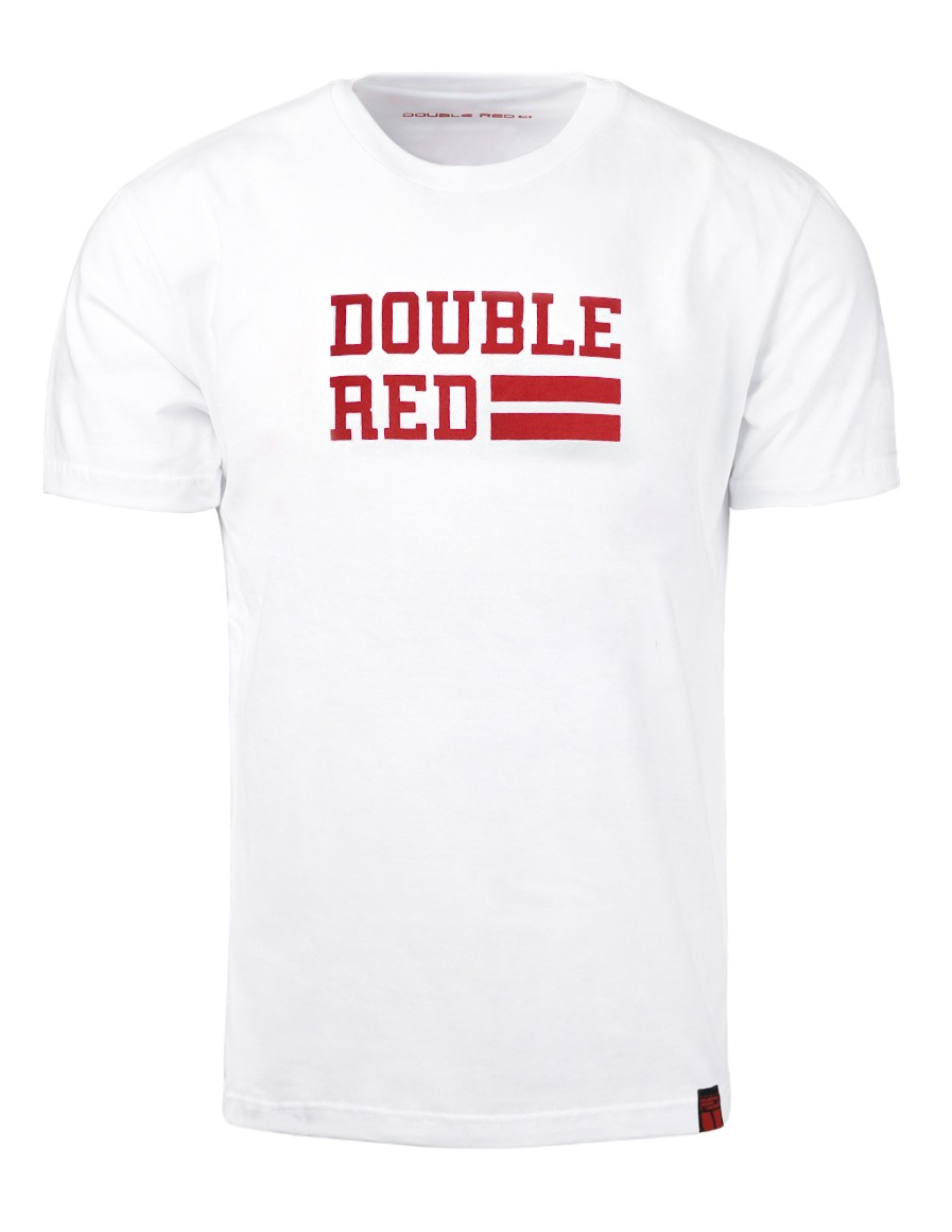 T-Shirt UNIVERSITY OF RED White